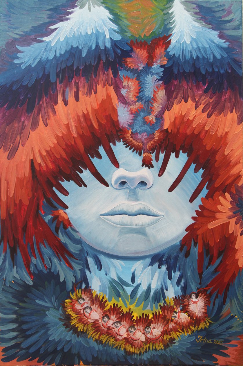 Boyunsuz Chickadees, 2015 by Irina Corduban