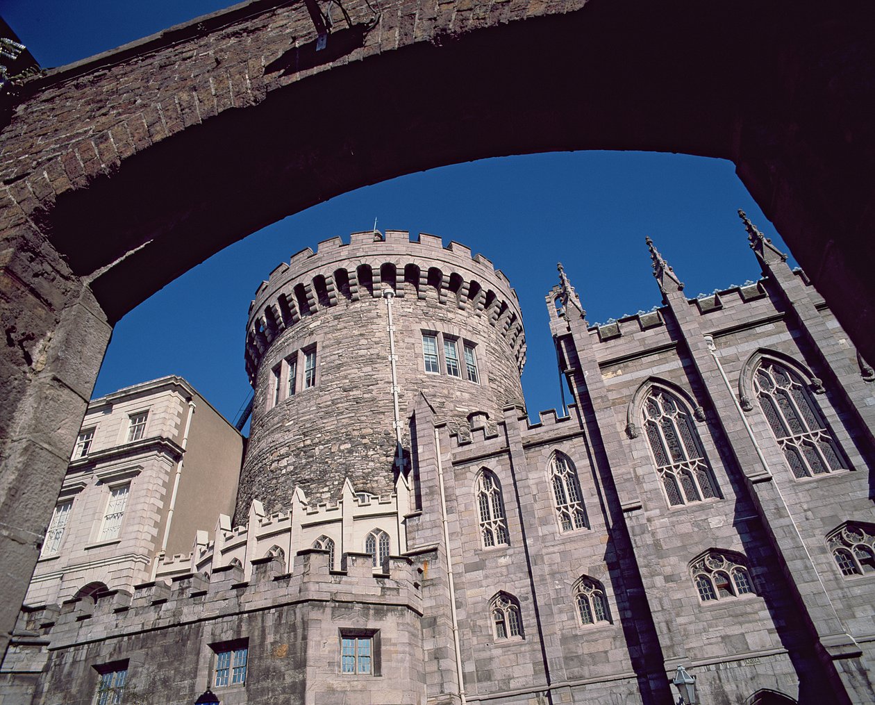 Dublin Kalesi, Kayıt Kulesi by Irish School
