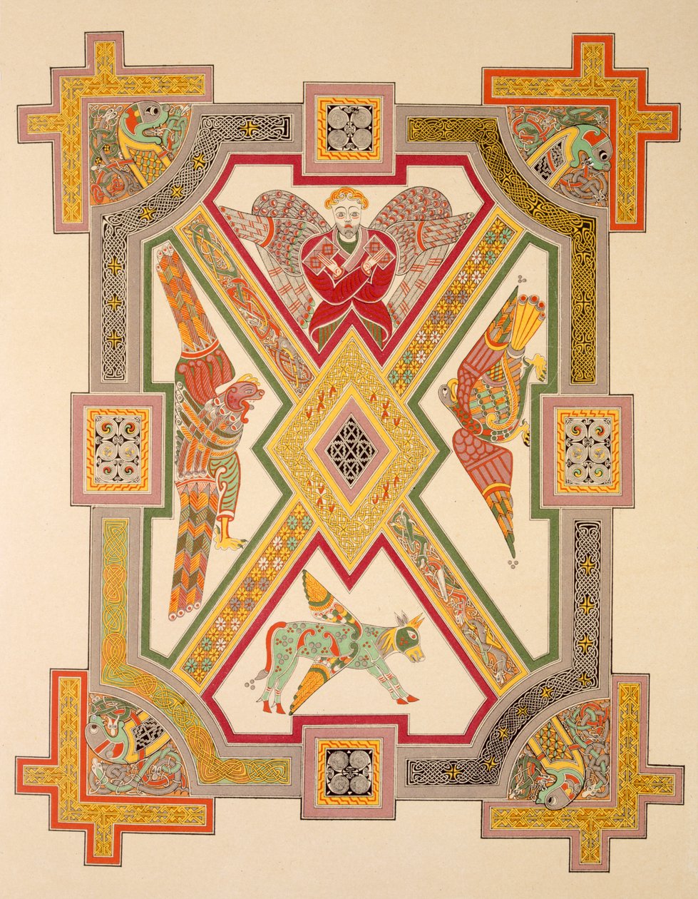 The Four Evangelists, Book of Kells