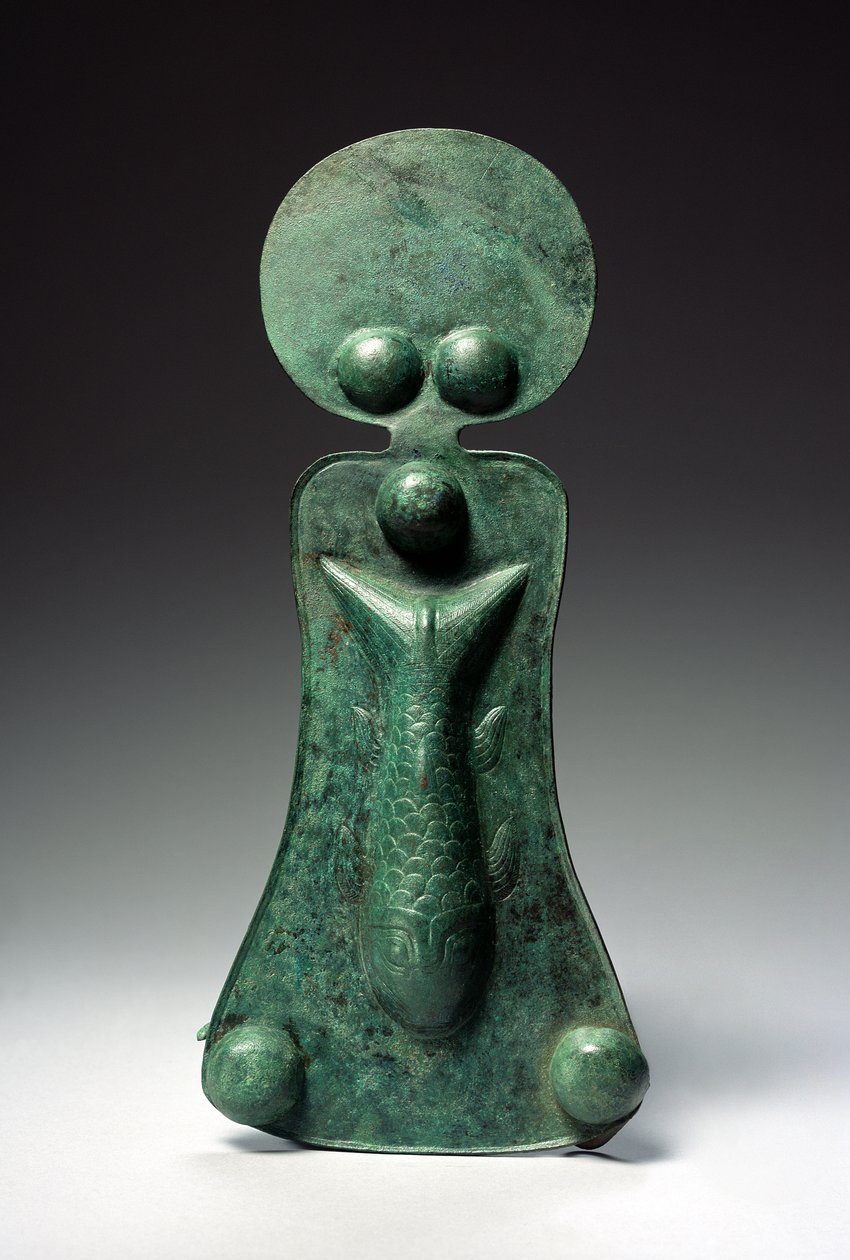 Batı Asya atı burun koruyucusu (bronz) by Iron Age