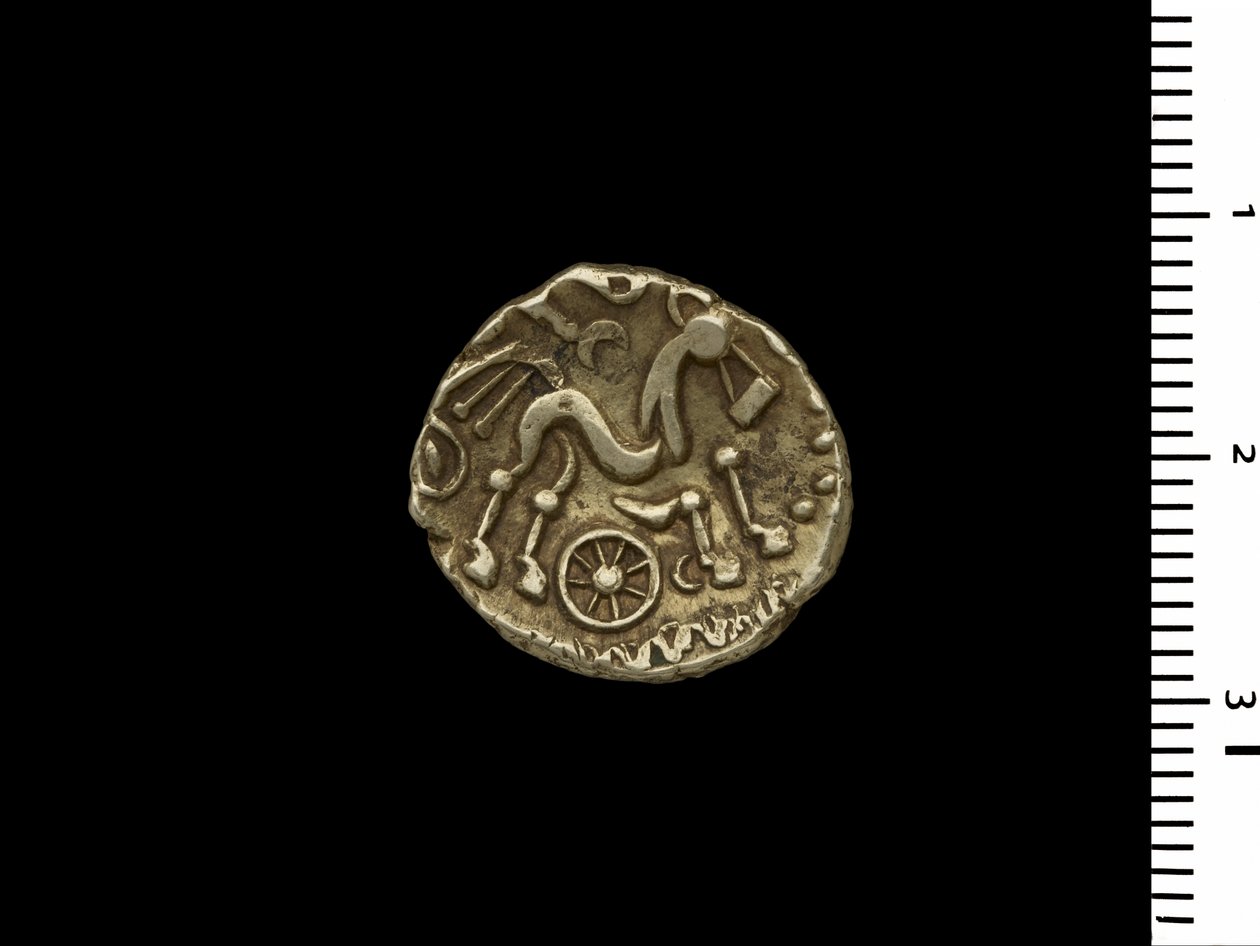Henley Definesinden Madeni Para, MÖ 50 dolayları (altın) by Iron Age
