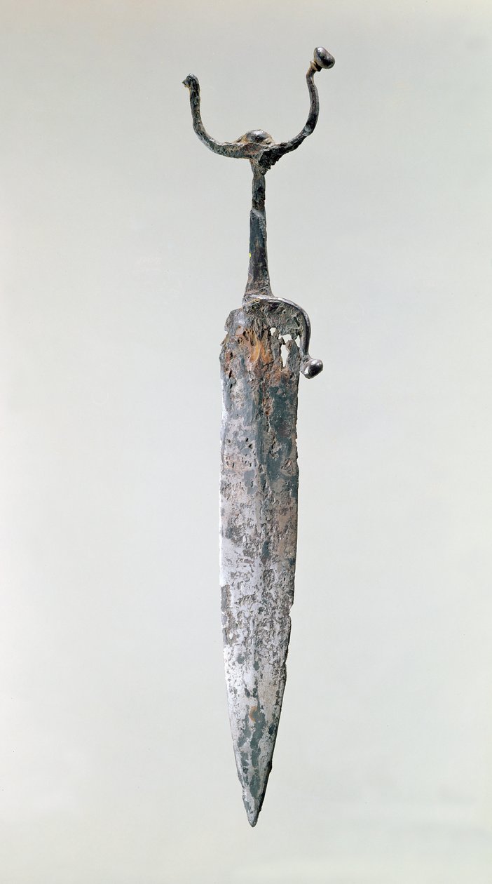 Hançer, Halstatt Kültürü, MÖ 750-450 dolayları (demir) by Iron Age