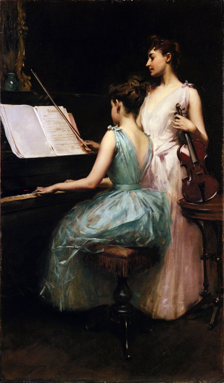 Sonat by Irving Ramsay Wiles