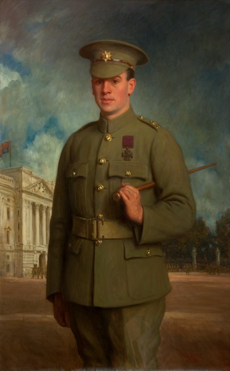 Er Thomas Whitham, VC, 1918 by Isaac Cooke