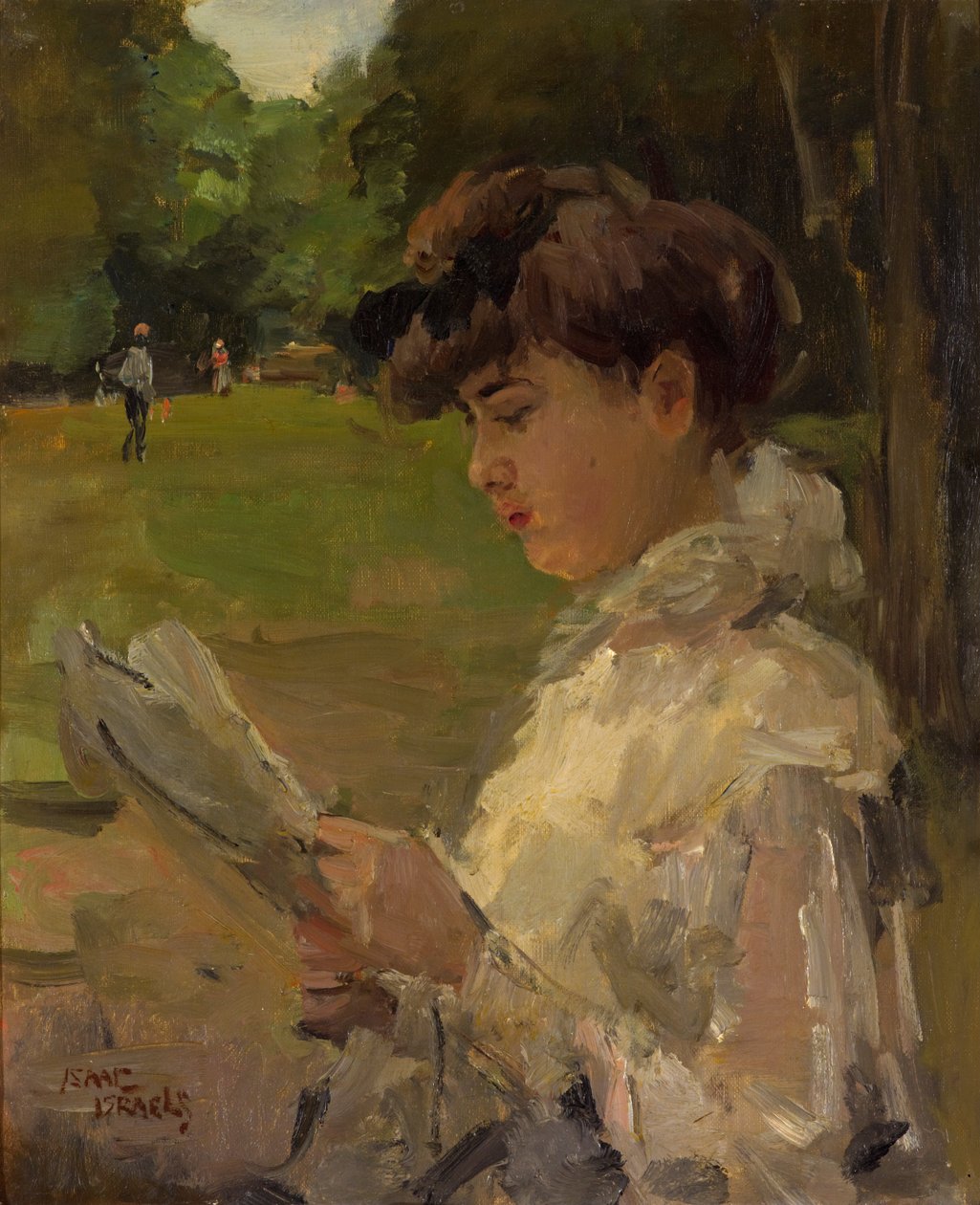 kız okuma by Isaac Israels