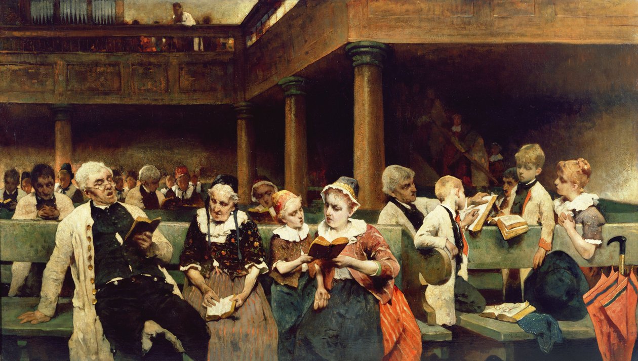 Pazar Okulu Sınıfı by Isaac Mayer