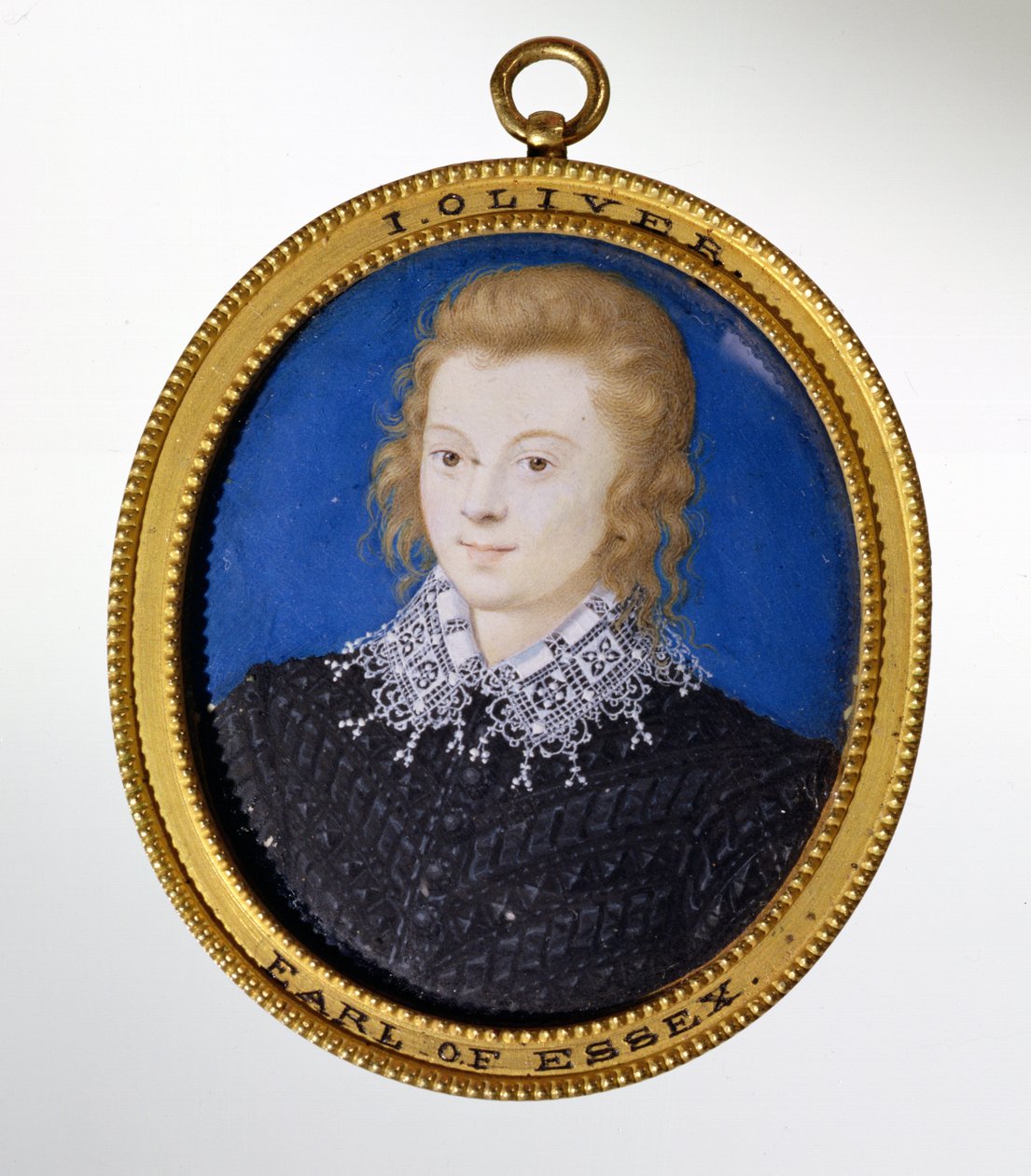 Robert Devereux, Essex Kontu (1567-1601) portresi by Isaac Oliver