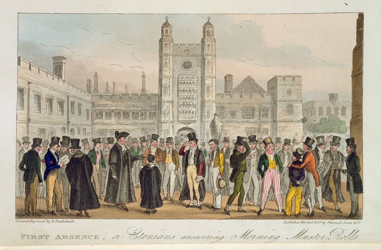İlk Yokluk veya Etonians, 1824