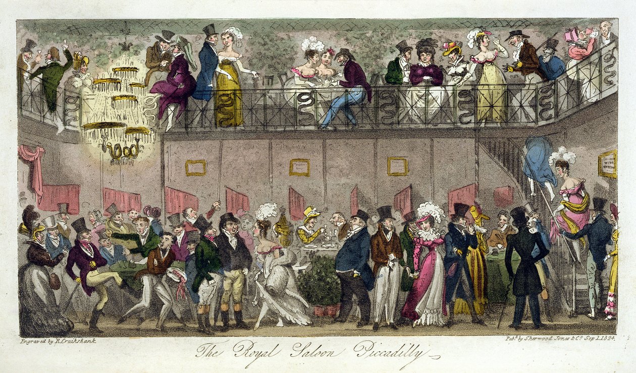 Kraliyet Salonu, Piccadilly, 1824