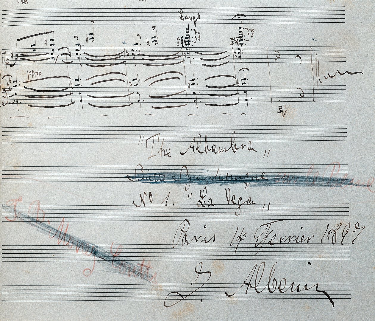 İspanyol besteci ve piyanist Isaac Albeniz