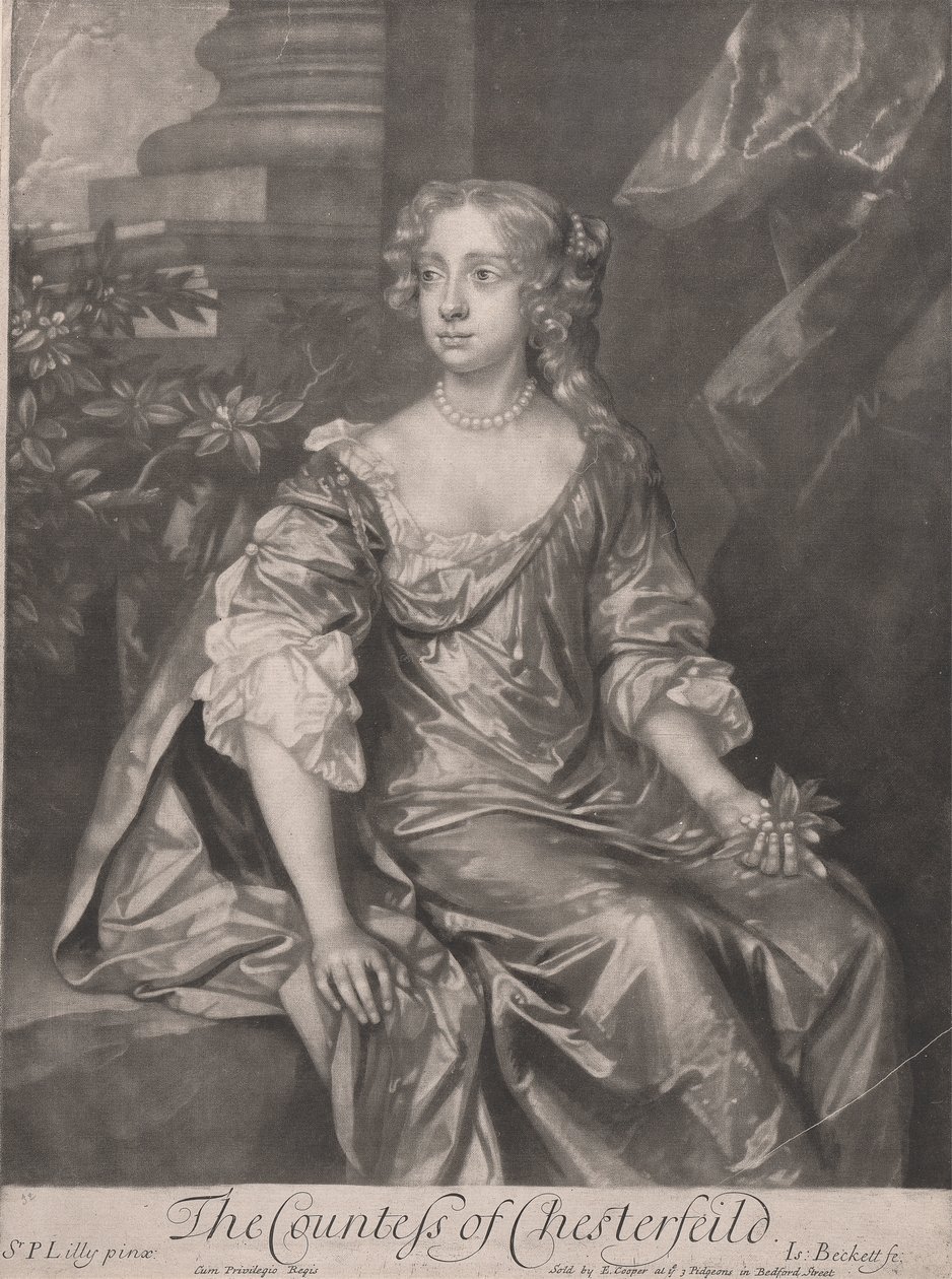 Elizabeth, Chesterfield Kontesi (1640-1665) by Isaac Beckett