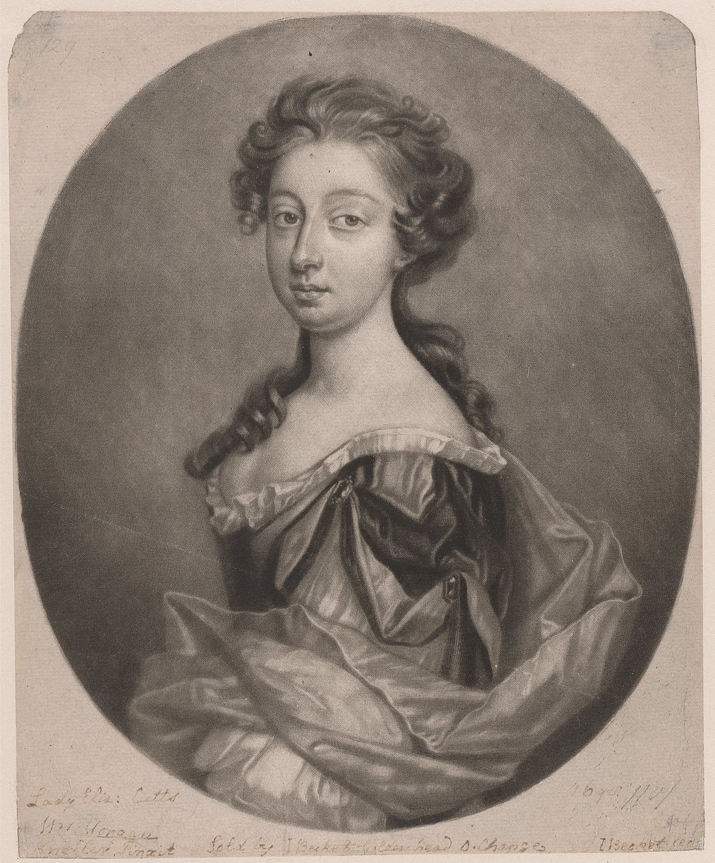Elizabeth, Lady Cutts (ö. 1698) by Isaac Beckett