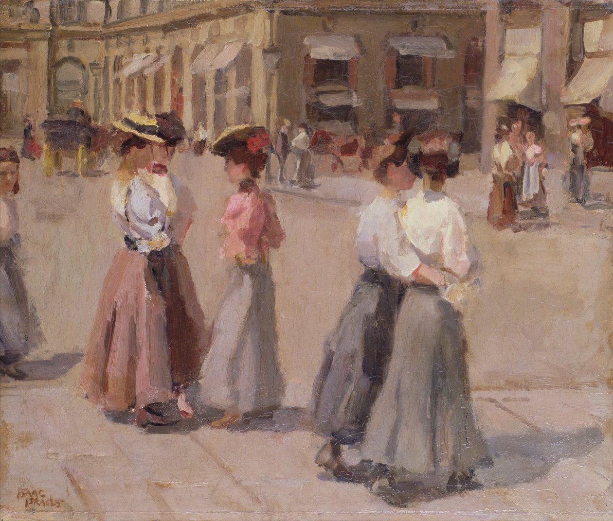 Öğleden Sonra Yürüyüşü by Isaac Israels