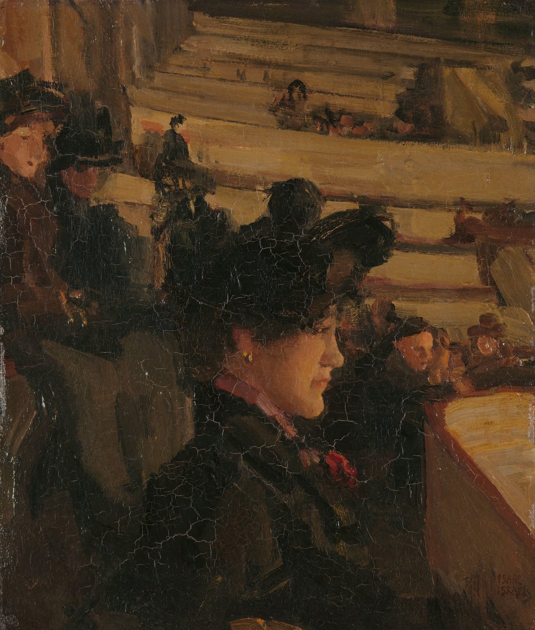 Tiyatroda Tiyatroda by Isaac Israels