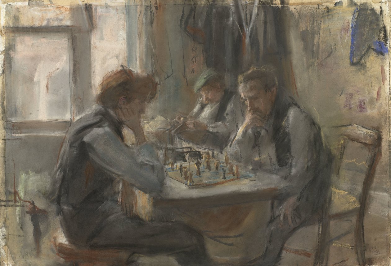 Satranç Oyuncuları by Isaac Israels