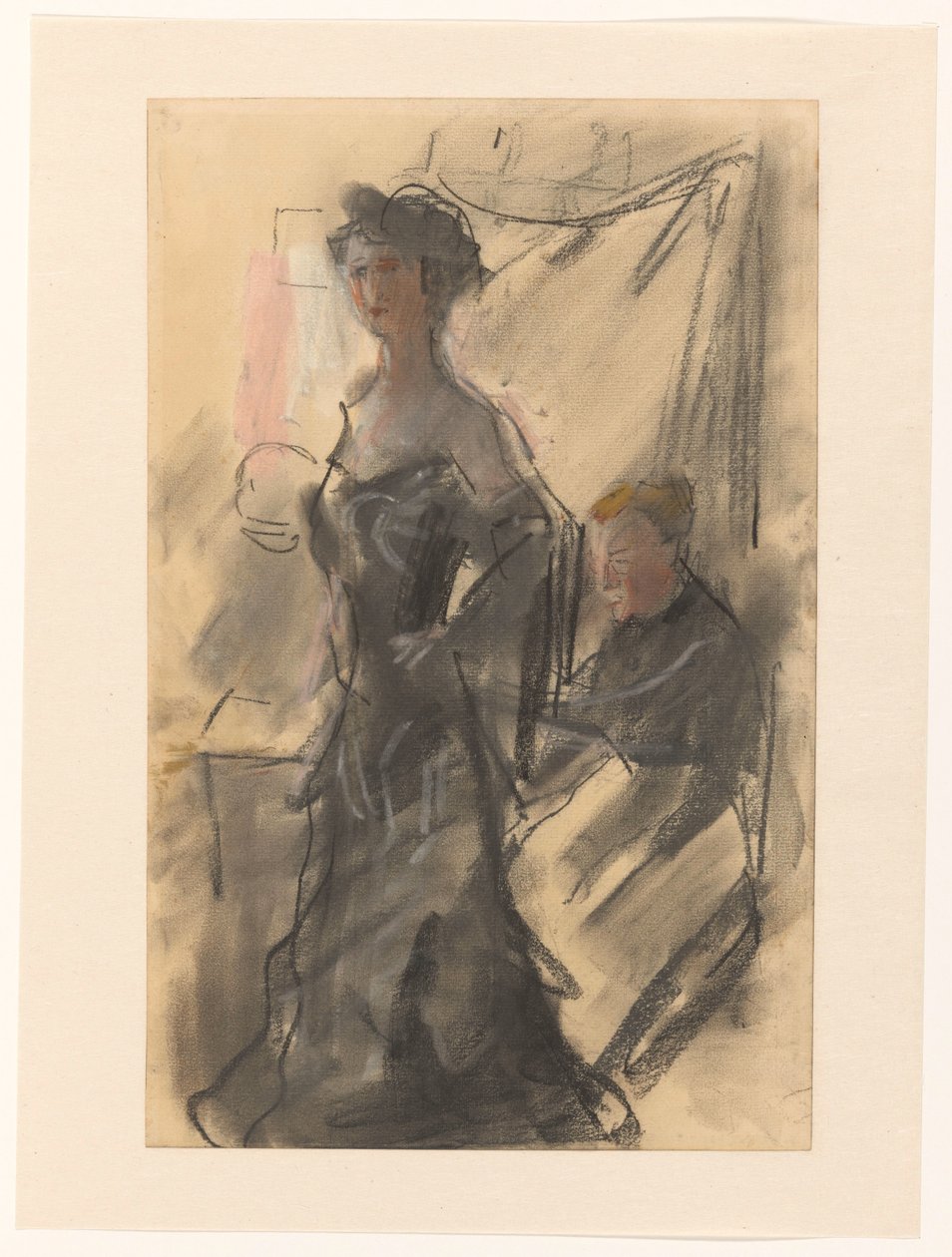 değirmenci, genç kadın by Isaac Israels