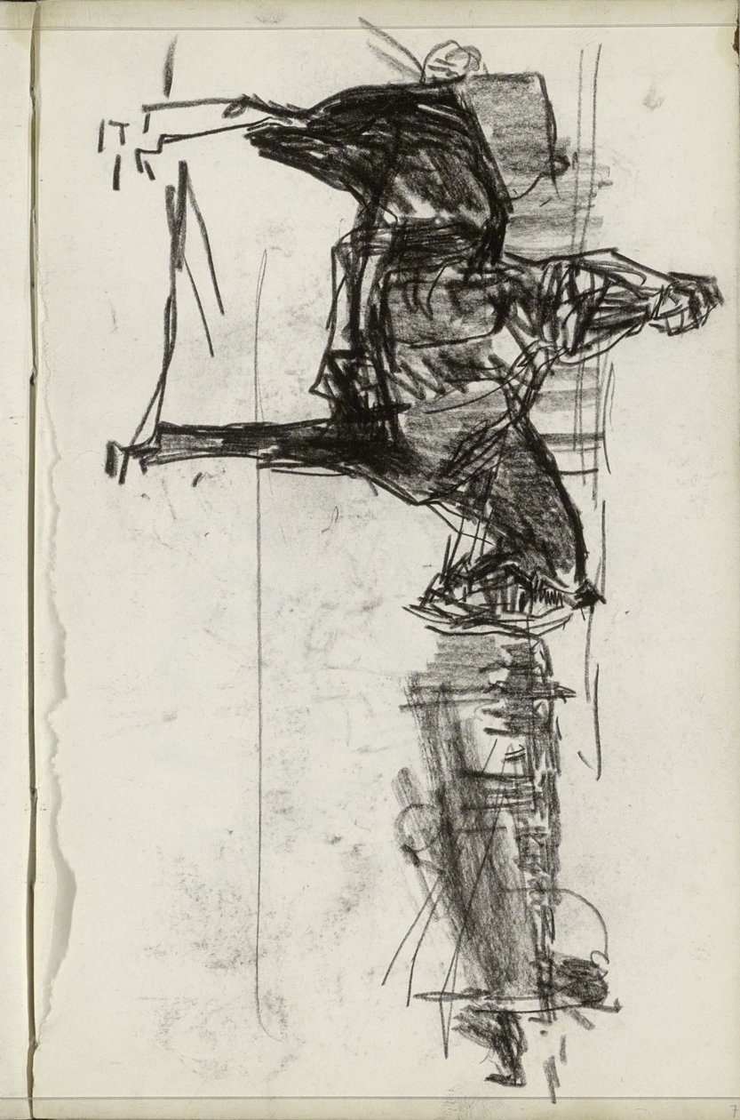 Binici, muhtemelen bir hafif süvari eri by Isaac Israels