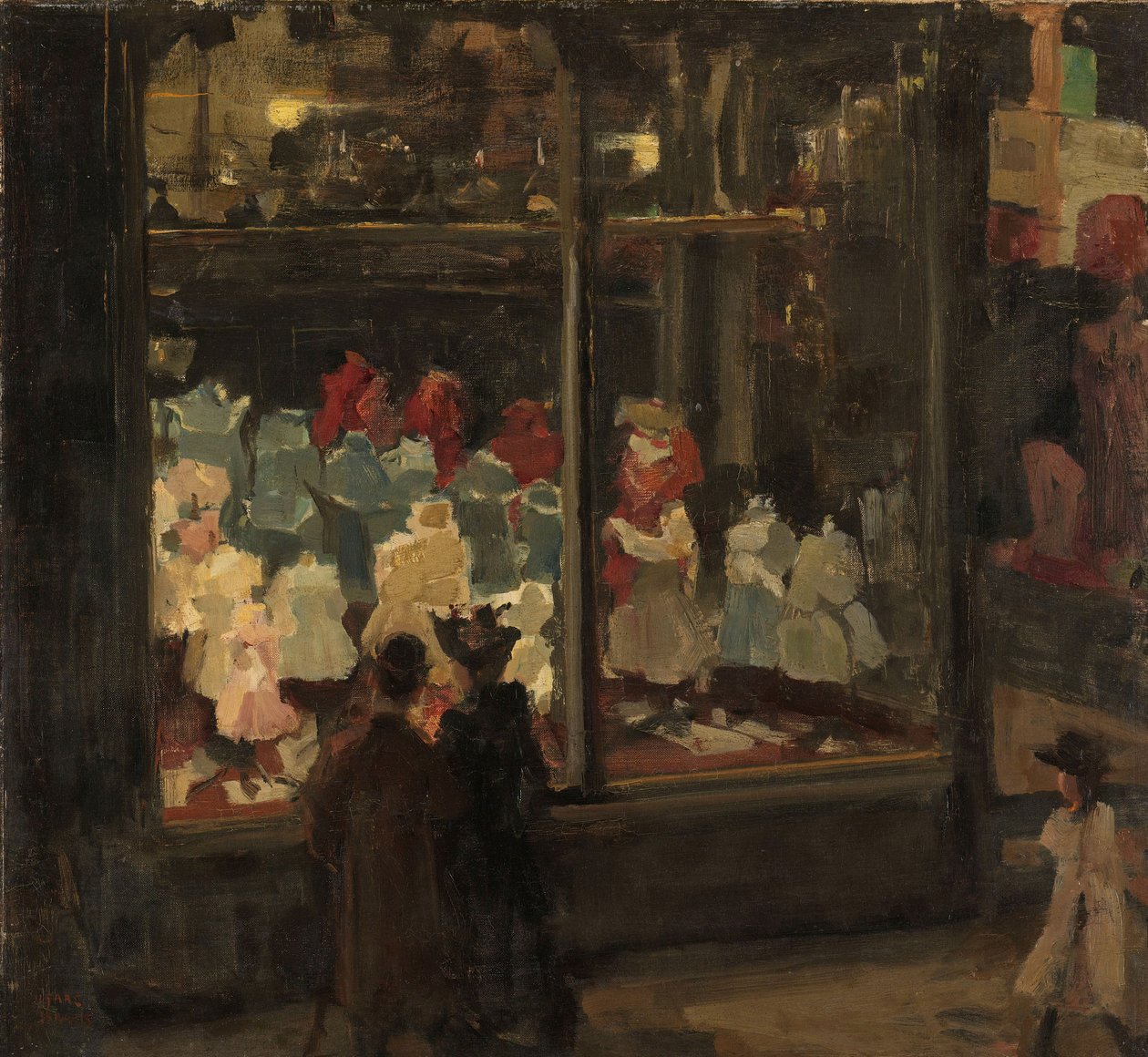 Vitrin, 1894 by Isaac Israels