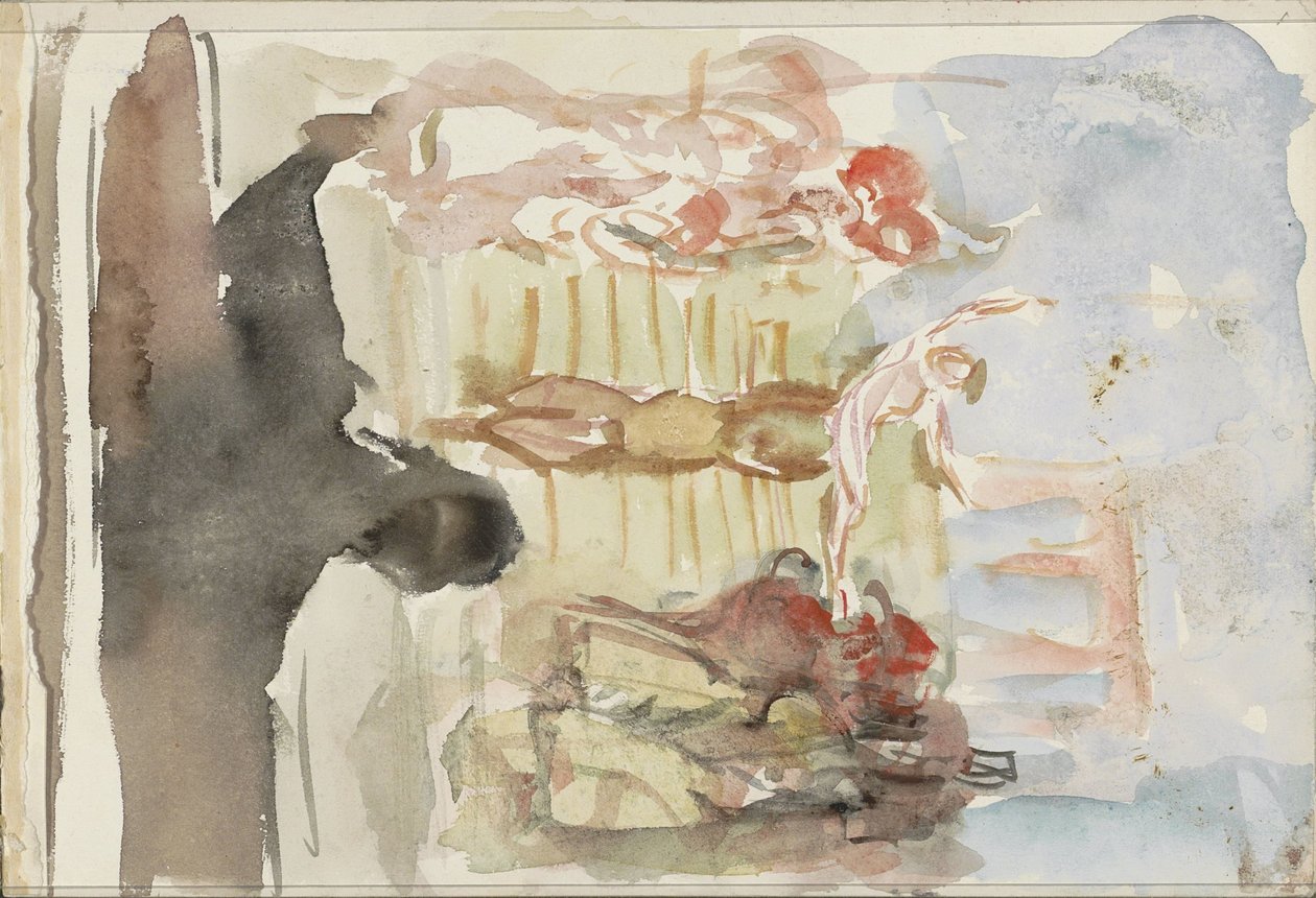 tiyatro performansı by Isaac Israels
