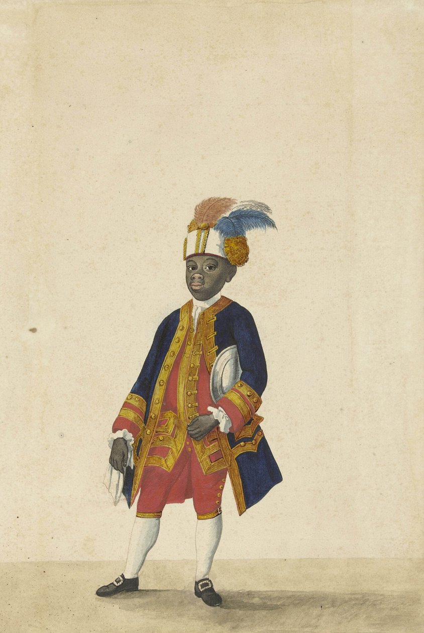 Hizmetçi üniformalı (Cupido) by Isaac Lodewijk La Fargue
