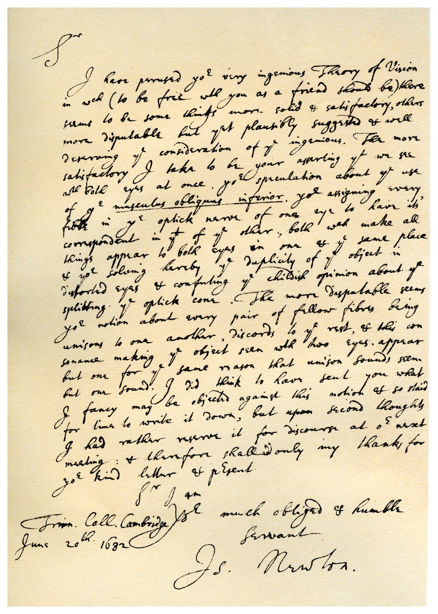 Sir Issac Newton