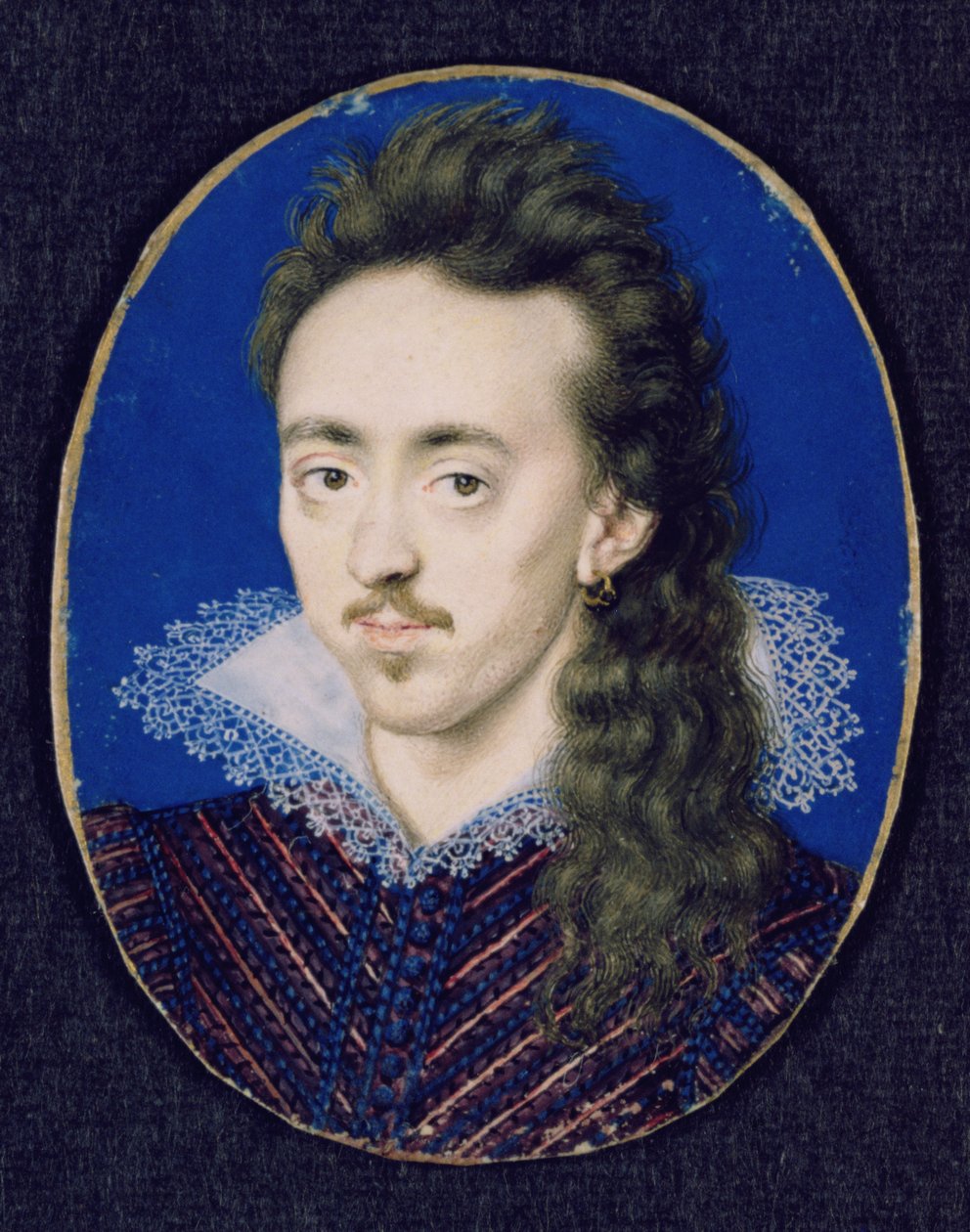 Dudley, 3. Lord Kuzey (1581-1666) by Isaac Oliver