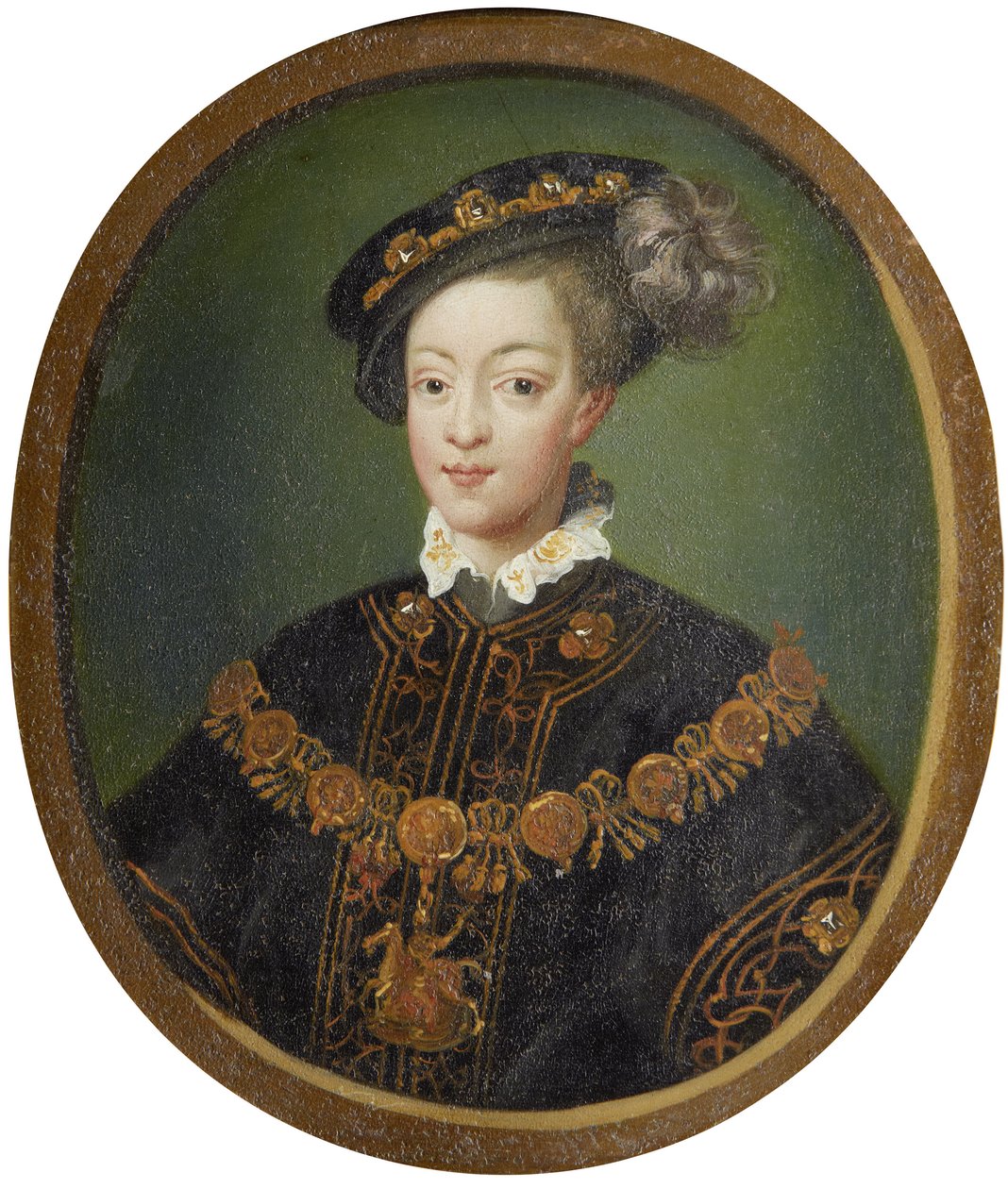 Edward VI 1537-1553, İngiltere Kralı, 16. yüzyıl by Isaac Oliver
