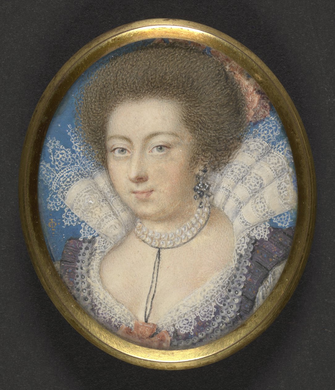 Elizabeth, Bohemya Kraliçesi, c.1615 by Isaac Oliver