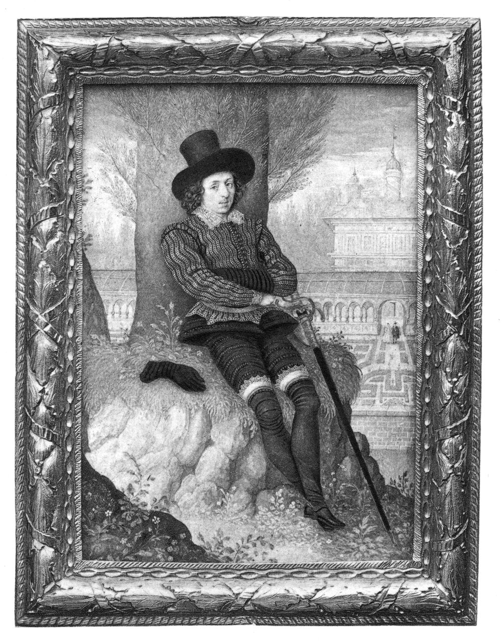 Genç bir adamın portresi, c1590-1595, 1896. by Isaac Oliver I