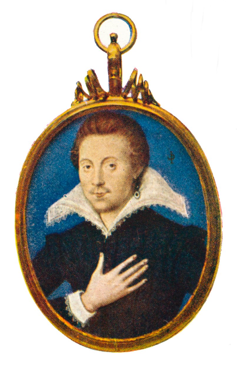 Sir Philip Sidney, c1580-1610, 1903 by Isaac Oliver I