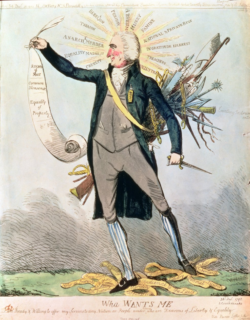  by Isaac Robert (after) Cruikshank