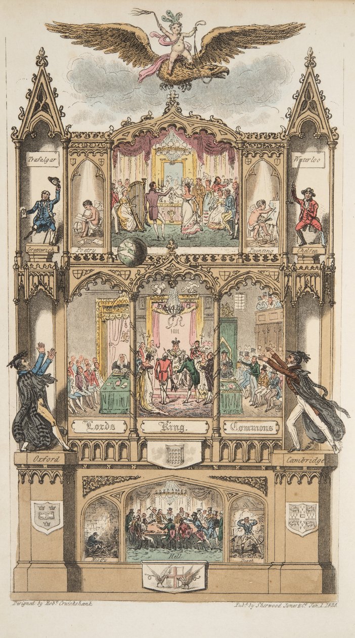 Frontispiece, The English Spy, pub