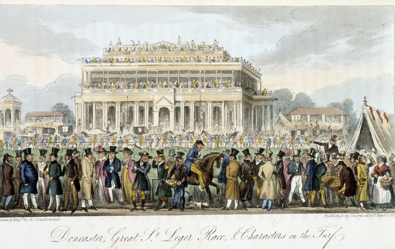 Le prix Saint Léger à Doncaster (les Course) - Charles Molloy Westmacott