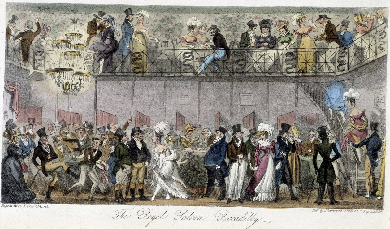The Royal Saloon Piccadilly - Charles Molloy Westmacott