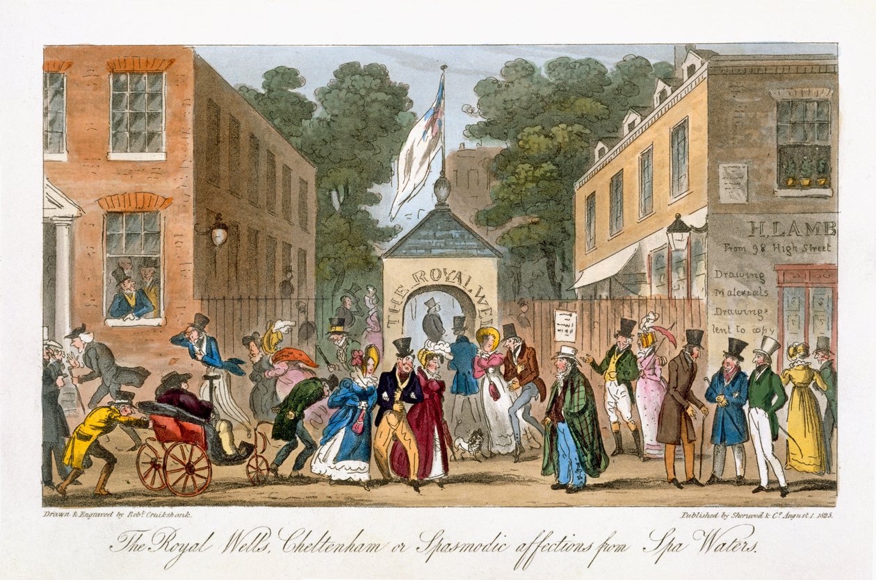 The Royal Wells, Cheltenham veya Spasmodic sevgiler, Spa Waters