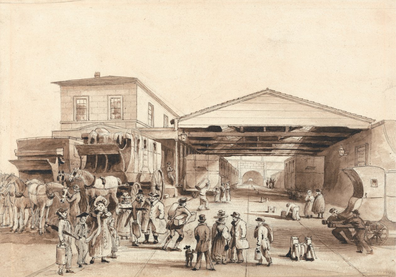 Demiryolu Ofisi, Liverpool by Isaac Shaw