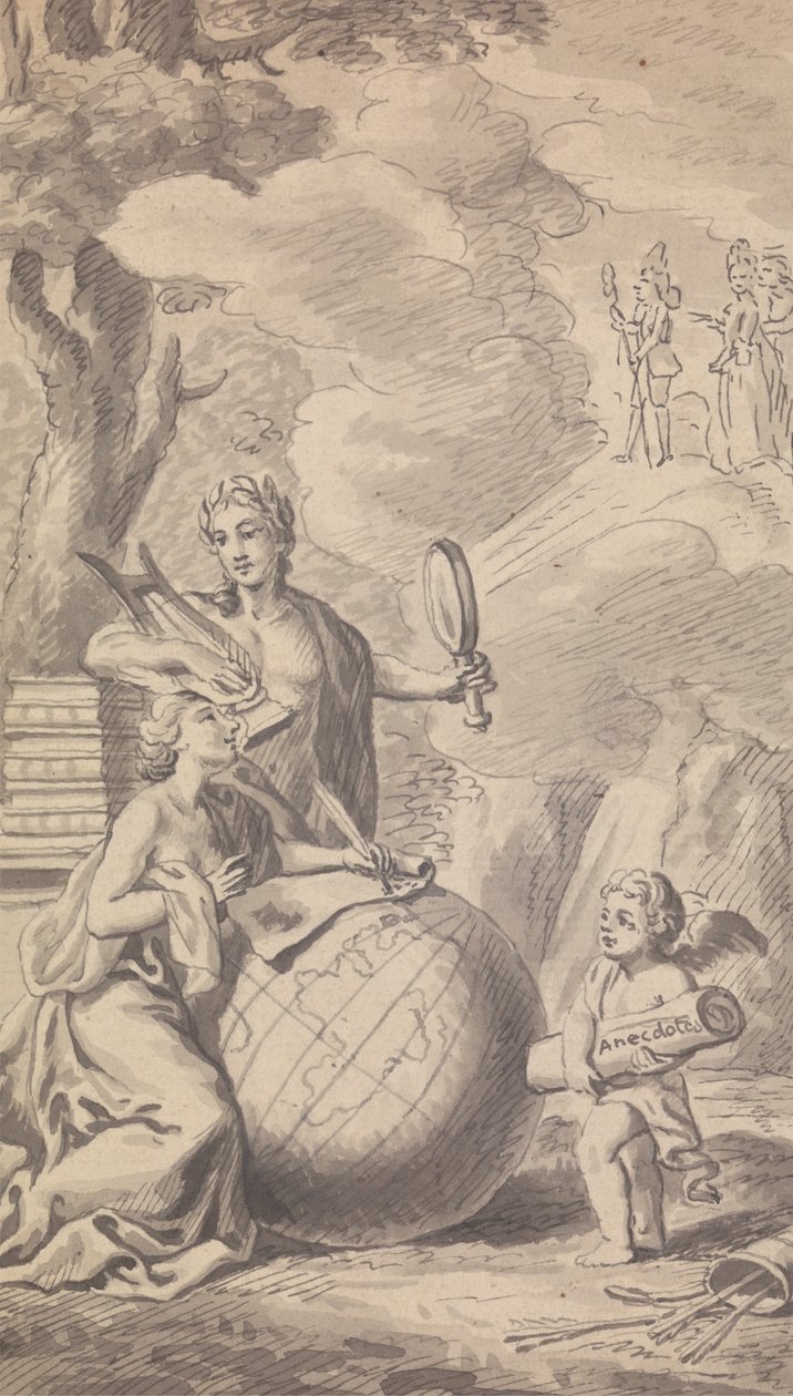 Ön Parça Cilt. Town and Country Magazine'den 1775 için VII, No. I by Isaac Taylor