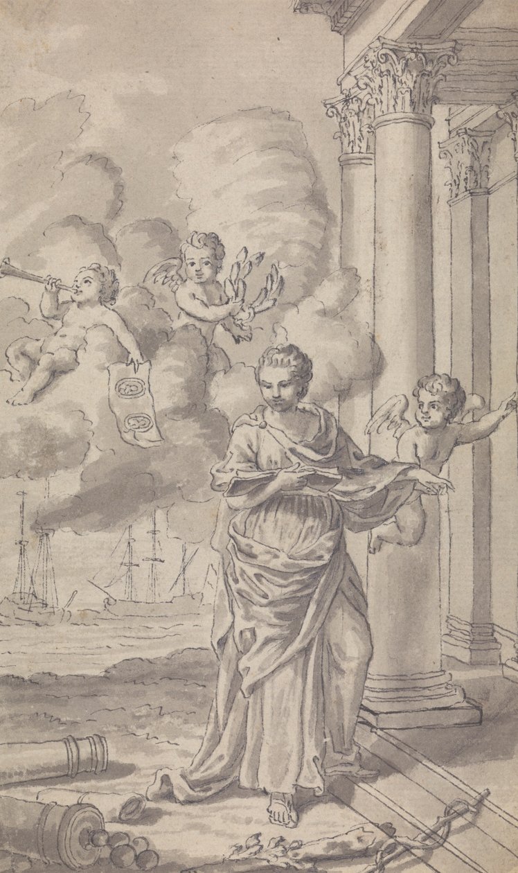Town and Country Magazine için Ön Parça, Cilt için. 1771 için III, No.1 by Isaac Taylor