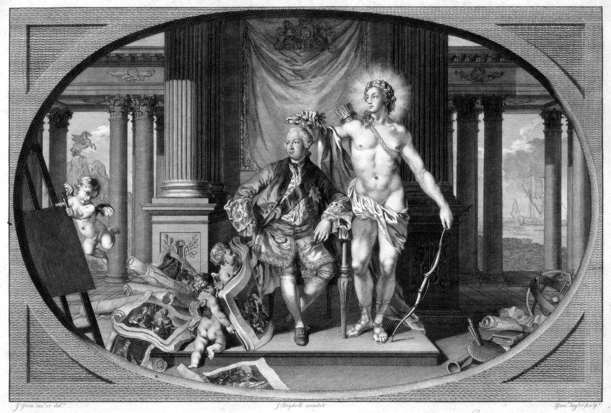 Kral George III 1738-1820, 18. yüzyıl. by Isaac Taylor