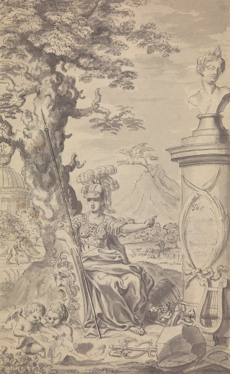 Town and Country Magazine - 1769 için Ön Yazı (1. sayı bu nedenle Cilt no.) by Isaac Taylor