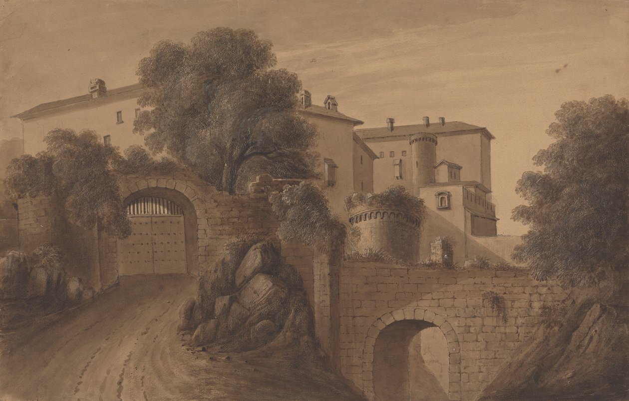 Malespina Appennines Kalesi by Isaac Weld