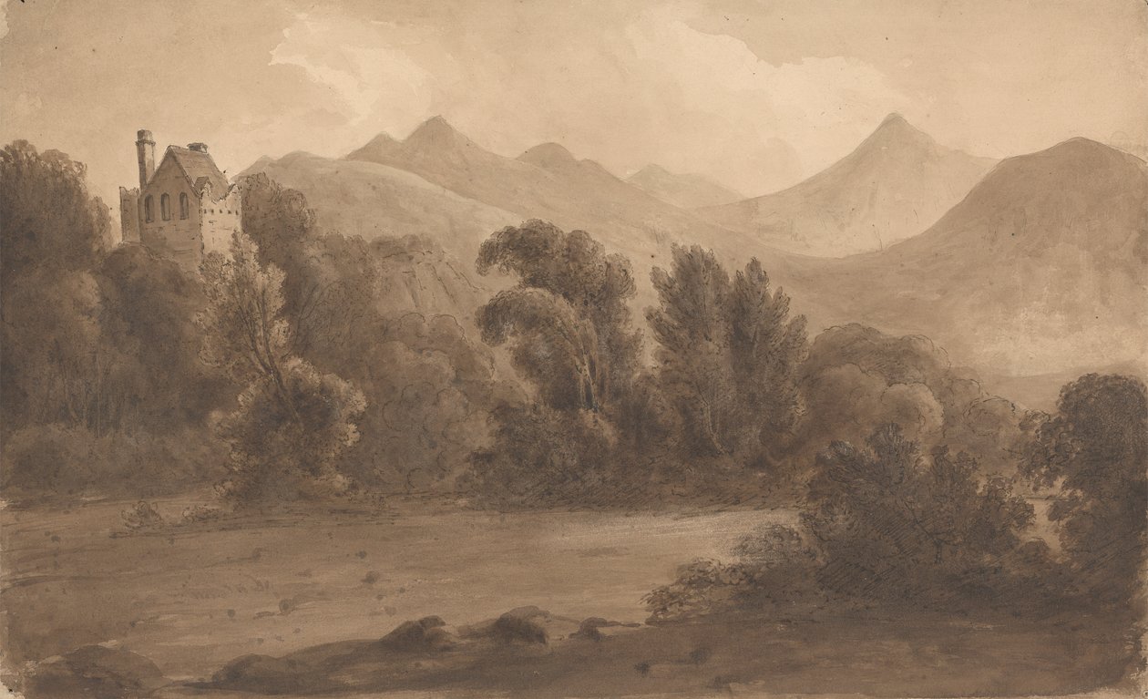 Dunloh Kalesi, Killarney, İrlanda by Isaac Weld