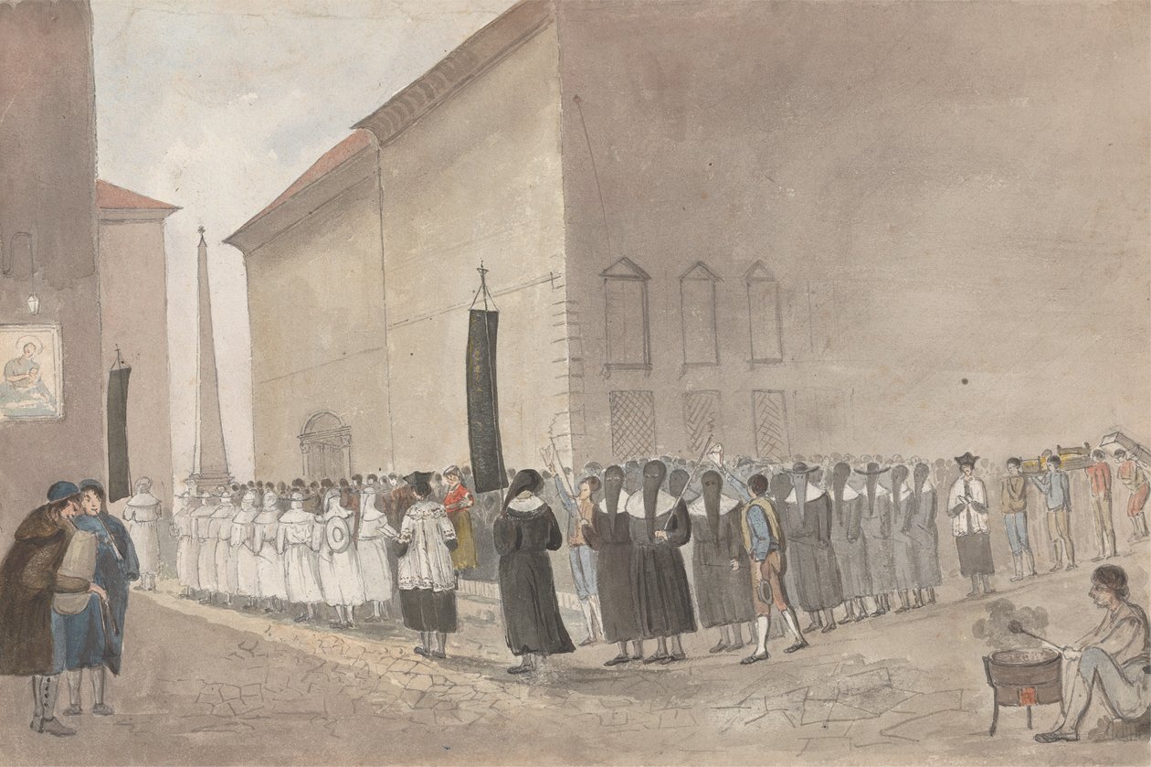 Roma'da Cenaze Alayı by Isaac Weld