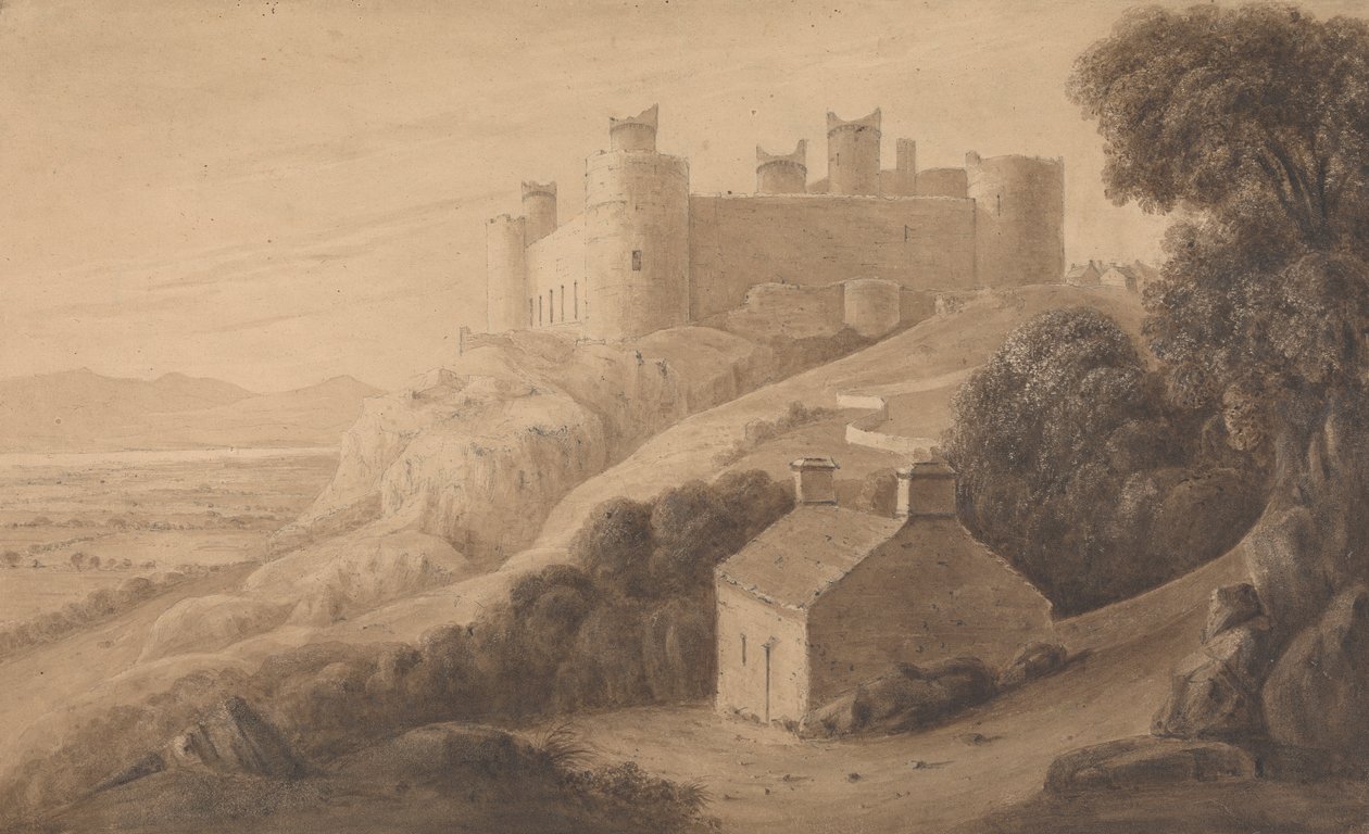 Harlech Kalesi by Isaac Weld