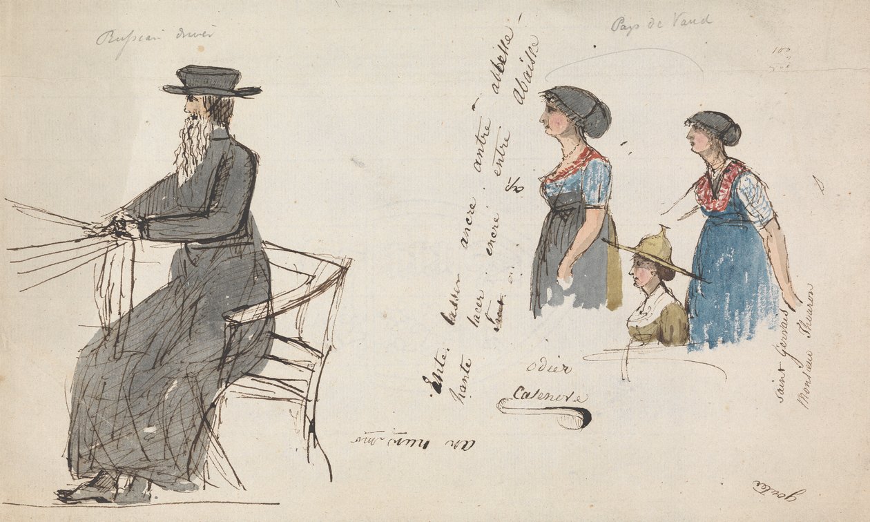 Rus Sürücü ve Pays de Vaud by Isaac Weld