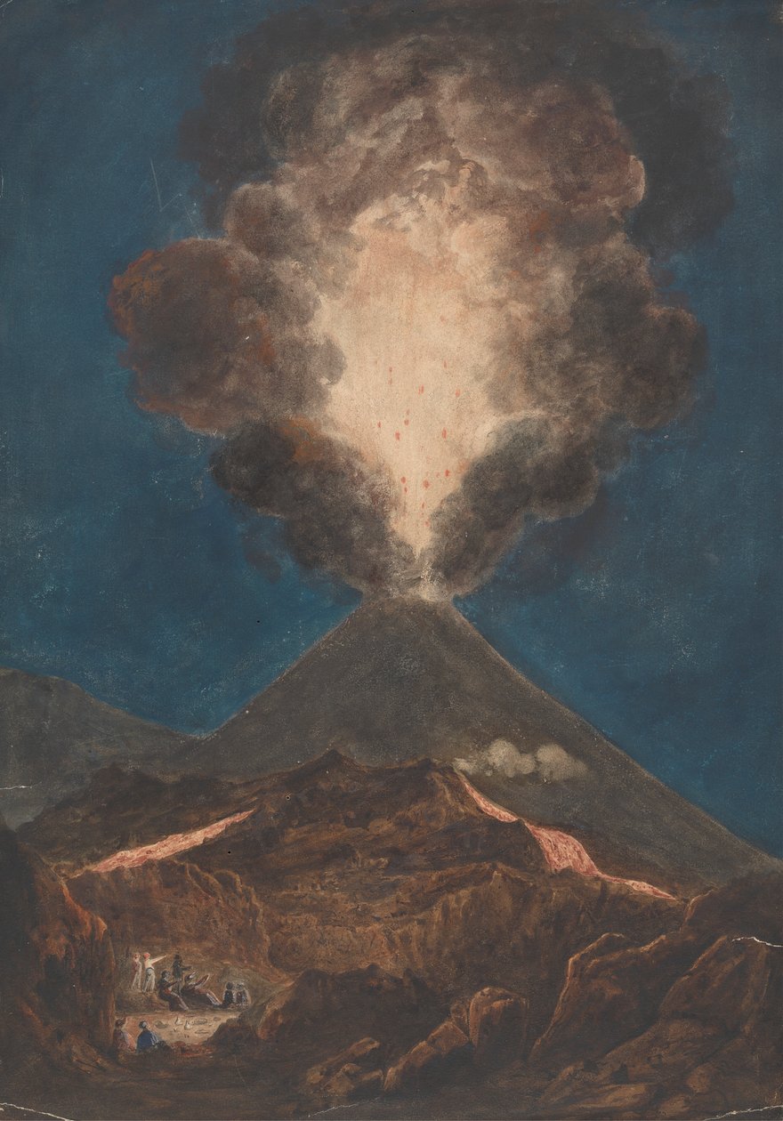 Püskürmede Vezüv by Isaac Weld