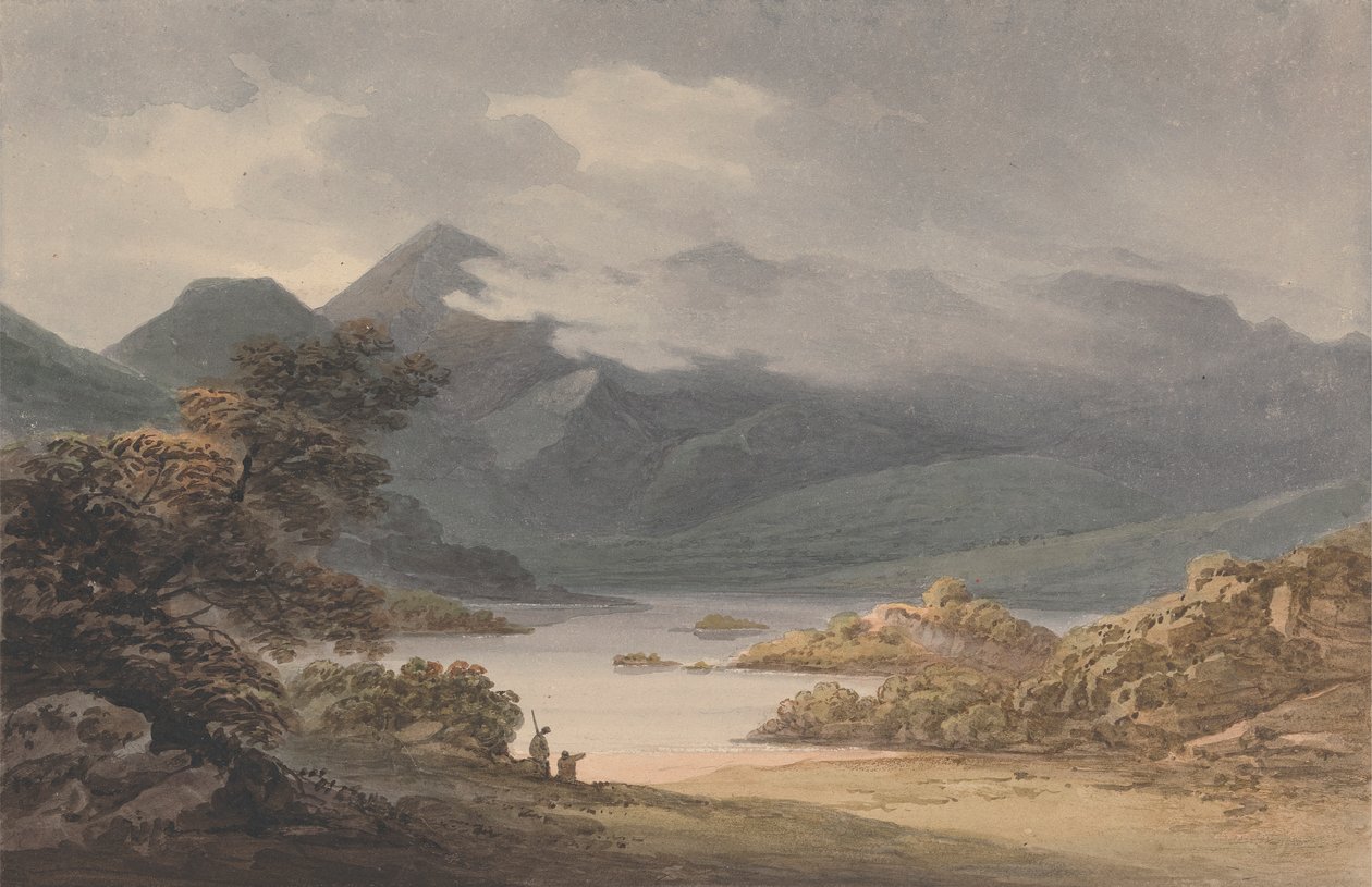 Yukarı Göl Manzarası (İrlanda) by Isaac Weld