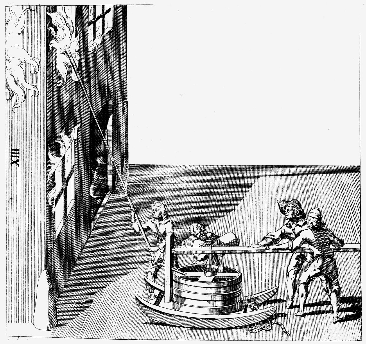 İtfaiye aracı, Isaac de Caus Nouvelle Invention de Lever l