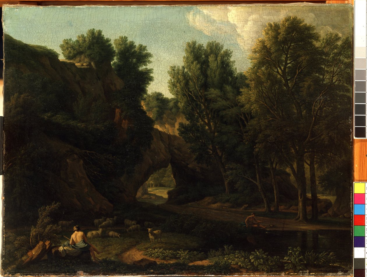 Manzara (Manzara). Isaac de Moucheron