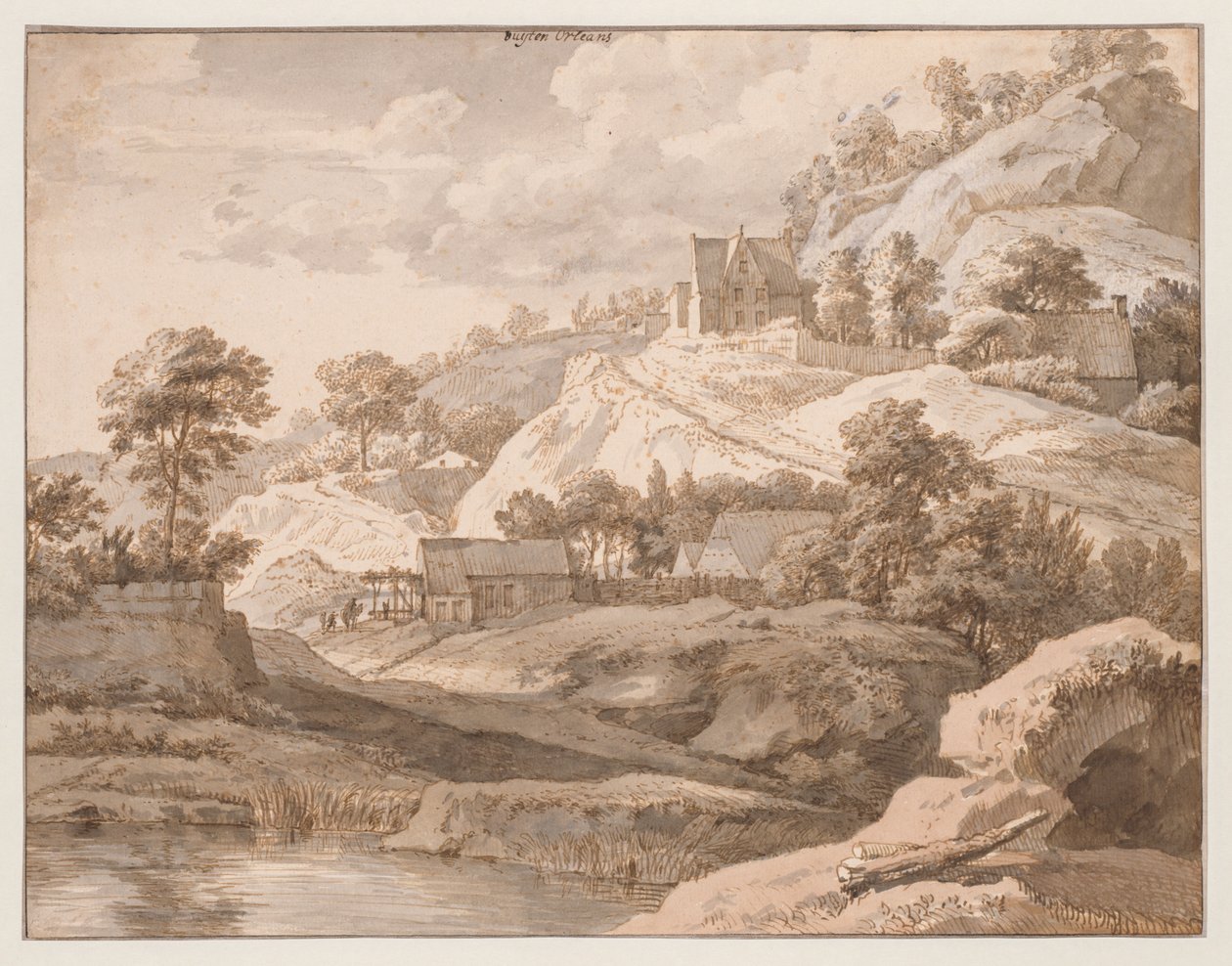 Orleans Yakınında Görüntüle by Isaac de Moucheron